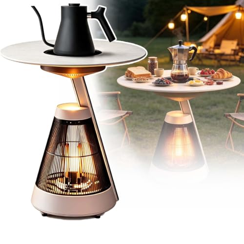Ceramic Heater Table With Stove, Ideal For Outdoor Grilling, Hot Pot