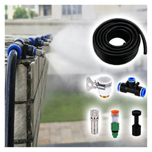 Drip Irrigation System for Raised Garden Bed, Adjustable Mist Nozzles Outdoor Plant Irrigation System, Leak-Proof & Easy Installation