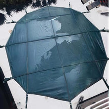 CHZDPP 4/6/8/10/12/14/15m Round Inground Pool Covers for Winter, Customizable Heavy Duty Pool Safety Cover Set with Anchors, Easy Installation & Removable(11.4m/37.4ft)