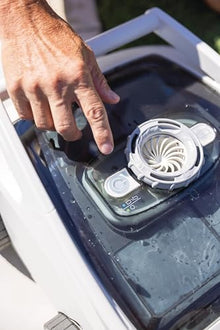 INTEX 28623E ZX500R Cordless Electric Automatic Robotic Pool Cleaner for Above Ground, In Ground Swimming Pools with Max Depth of 79in, 120-min Run Time on Full Charge