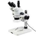 AmScope Trinocular Stereo Zoom Microscope 3.5X-45X Magnification White