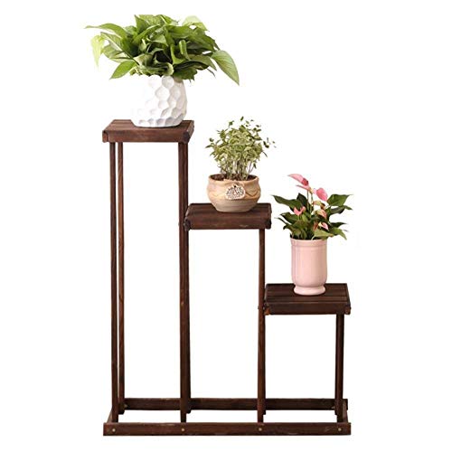 ZOCWJK Flower Pot Display Rack Modern Solid Wood Flower Display Combination Flower Rack Flower Stand Pot Stand Flower Stand Indoor Plant Stands Indoor,
