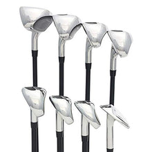 Powerbilt Men's Golf EX-550 Hybrid Iron Set Black