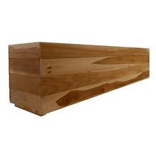 Diamond Tropical Hardwoods Window Box Teak Planter, 36" x 12" x 12"
