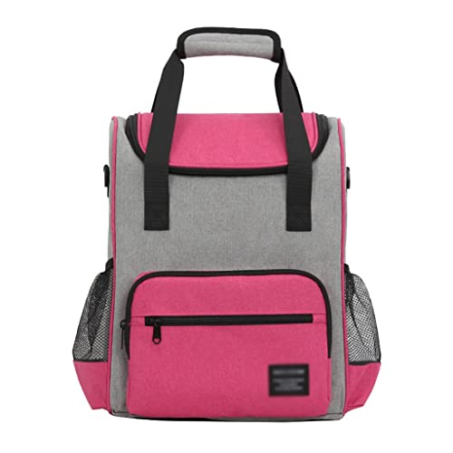 TBNLASS Lunch Bag Large-capacity Aluminum Foil Insulation Red Wine Cold Ice Multi-functional Picnic Backpack