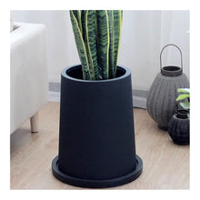 WOAITIANTIAN Flower Pots Cement and Glass Fibre Plant Pot, for Room Balcony Garden Office Plants Container(Large)