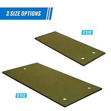 Fiberbuilt Indoor & Outdoor 6' x 12' Golf Putting Green Green