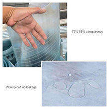 Suwooy Polycarbonate Roof Panels,Replacement Plastic Roofing Sheets Greenhouse Cold Frames,0.8mm Glassfiber Solid Sheet,Daylighting Panel,Waterproof/Anti-uv,Easy to Bend and Cut,W×L-59×787in