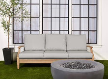 Sorra Home Sunbrella Outdoor Deep Seating Sofa Set Cushion, Ivory 18 Pound