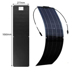 CURIND 800W 18V Flexible Solar Panel,(4 Pieces of 200W) High Efficiency Monocrystalline Solar Panels Generates Kit, for Home, Camping, Boat, Caravan,30A
