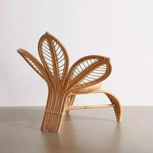 XRXwuf689 Home Rattan Chairs- Shaped Rattan Flower Chair, Decorative Rattan Chair, Rattan Leisure Chair, Handmade Real Rattan Weaving Chair Patio Lounge Chair