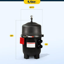 Rx Clear 425 Sq Ft Quad Cartridge Pool Filter for Swimming Pools