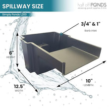 Simply Ponds 1200 GPH Water Garden Koi Pond Kit 10 x 10 Ft PVC Liner