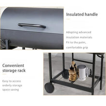 YEWASTI Large Double-Sided Barrel Charcoal Grill - Heavy-Duty BBQ Grill for Backyard, Camping, Patio Parties & Family Gatherings