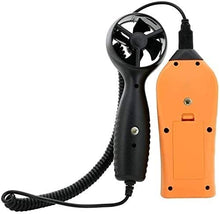 FRAHS Anemometer Handheld, Portable Anemometer, LCD Backlight Velometer, Digital Wind Speed Meter Gauge Air Flow Velocity Tester for Measuring Wind Speed