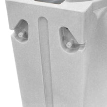 Good Ideas Rain Wizard Plastic Resin Urn, 65 Gallon Rain Barrel, Light Granite and Good Ideas Rain Wizard Rain Barrel Stand, Adds Room for Buckets