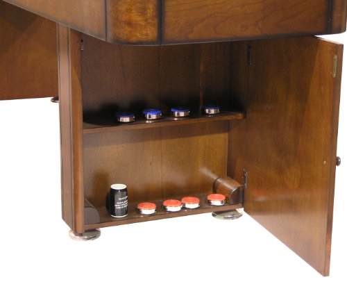 Fairview Game Rooms 12' Shuffleboard Table Chestnut Finish