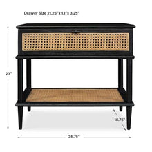 Coastal Black Side Table by Uttermost