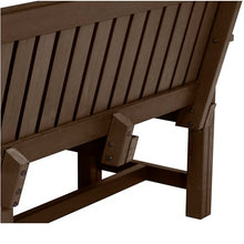 Sequoia Professional CM-BENSQ62-ACE Commercial Grade Exeter 6 Foot Garden Bench, Weathered Acorn