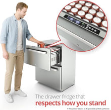 Frostronics 24“ Double Drawer Beverage Fridge Under Counter Refrigerator