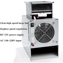 McbeAn Electric Grain Thrower Screening Machine, Bird Feed Blown Shell Splitter, High Efficiency 60-80 Catties/h, Double Drawer, High Speed and Strong Wind, for Millet, Miscellaneous Grains, Melon