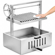Santa Maria Charcoal BBQ Grill with Manual Height Adjustment