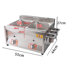 Commercial Fryer Stainless Steel Outdoor Cooker LPG Gas Fryer Double Tank for French Fries Restaurant Home Kitchen