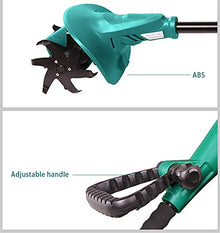 JKSVTF 18V Tiller Garden Rotary Mini Cultivator Machine Cordless Garden Power Tool Professional Portable Cultivator for Vegetable Plots, Greenhouses