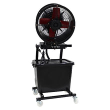 HayWHNKN Oscillating Misting Cooling Spray Fan Industrial Electric Misting Fan Humidification and Watering 16inch Portable Misting Fan 40L Water Tank