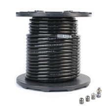 Sewer Jetter Hose & 4 Nozzles 3/8in.x 250ft. 4400 PSI & 9.0 Orifice Stainless Steel DLX Thruster Flusher Degreaser Spinner