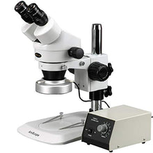 AmScope Professional Binocular Stereo Zoom Microscope 3.5X-90X White
