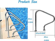Sturdy Pool Safety Handrails Pool Handrails Pool Handrail, 4ft Royal Blue Swimming Pool Hand Rail Blue Grip for Pool Handrails Pool Rail Pool Railing with Complete Installation Accessories