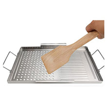 ELUKHT Stainless Steel Grill Non-Stick Baking Tray Barbecue Plate Outdoor Picnic Cooking Tool Barbecue Equipment