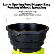 Electric Leaf Crusher,Portable High-Power Leaf Shredder Powercord-10m