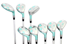 Majek Ladies Golf Hybrids Irons Set Seafoam Teal