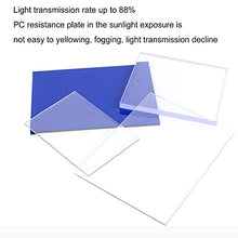 LFFH Polycarbonate Sheet, Greenhouses Insulation Daylighting Panel Greenhouses Insulation Daylighting PanelInstead of Glass (Color : Clear, Size : 1x10m)