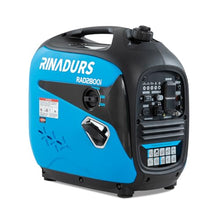 2800W Peak Portable Inverter Generator, Fuel Efficient Gas Powered Generator with CO Sensor, Parallel Ready for Camping, Tailgating, Outdoor Use and Emergency Backup by RINADURS