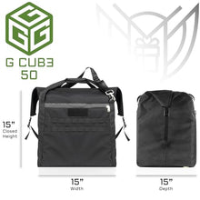 Xtreme Sight Line ~ AQUA G CUBƎ 50 Waterproof Faraday Bag + LITE Faraday Bag Combo for Small to Medium Generators and Electronics ~ Protects Against EMP/CME/EMF/RF ~ Silver Combo