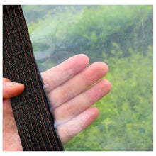 Zipper tarpaulin，PVC Tarpaulin with Zipper，Outdoor Clear Curtain with Zipper，with Eyelets,0.5mm thick，for Pergolas Patio Porches Carports Gazebos，Tarpaulin Side Panels (Size : H2.8xW10m/H9.1xW32.8ft