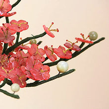 YXIANG56Q Fake Plants Artificial Bonsai Creative Jade Bonsai Winter Plum Flower Pot Decoration Bonsai for Home Office Shop Wine Cabinet Decoration Bonsai Tree