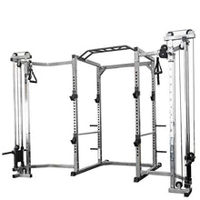 Valor Fitness BD-41BCC Power Rack with Cable Crossover Attachment