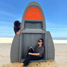 JYXKART Folding Fishing Kayak Dinghy Boat with Storage Gray