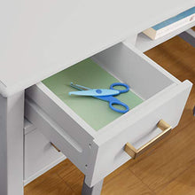 Guidecraft Taiga Kids Desk Set with Hutch & Chair Grey