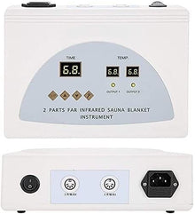 TZLGMDER Sauna Blanket Steam Blanket Security Heating Blanket Shaping Weight Loss Machine 2 Zones, Waterproof Material.