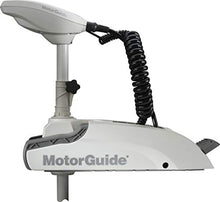 MotorGuide Xi3 Saltwater Trolling Motor Wireless Bow Mount 54-inch Shaft 70-Pound Peak Thrust GPS White