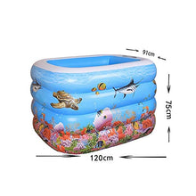 Swimming Pool for Kids Family Interaction Summer Water Party Air Swimming Pool Suitable for Outdoor Garden Backyard Portable Summer Backyard Water Party