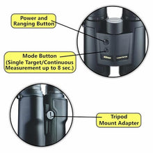 Nikon LaserForce 10x42 Rangefinder Binoculars Bundle with Lens Pen, Case, Cleaning Cloth Black