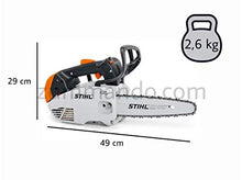 Stihl MOTOSEGA MS 151 TC 1/4" BARRA 25 CM
