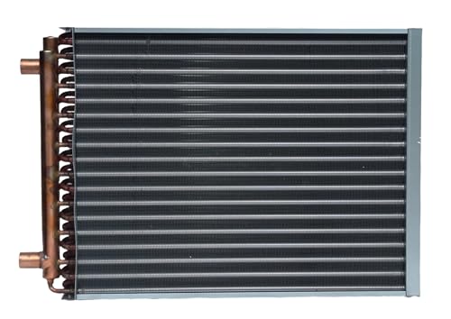 BadgerPipe 20x19 Water to Air Heat Exchanger~~1" Copper Ports w/EZ Install Front Flange with Install kit