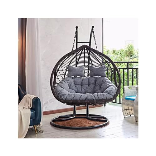 LIAN16PENG Wicker Chairs Hanging Chair Household Rocking Chair Hanging Basket Chair Indoor Swing Rocking Chair Rocking Basket Chair Balcony Hanging Basket Chair Patio Chair